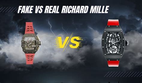 fake vs real richard mille|richard mille knockoff watches.